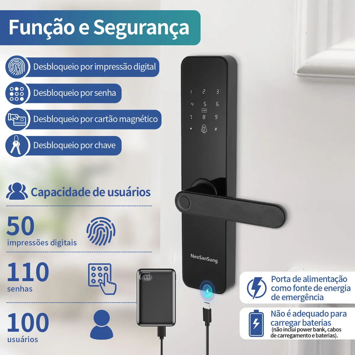 Fechadura Tuya E Smart é boa
