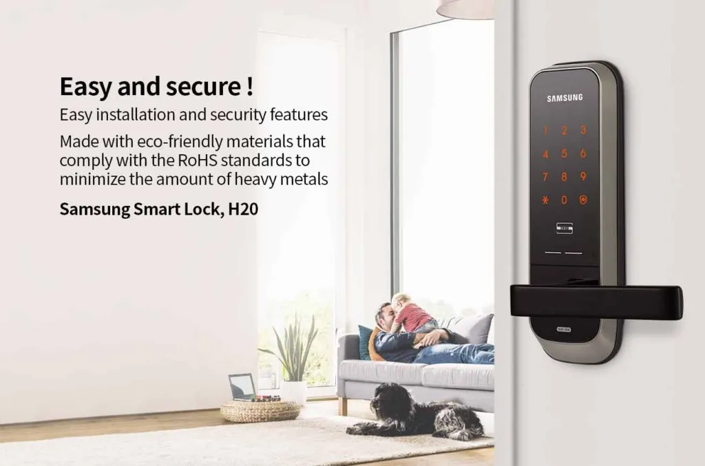 Fechaura Samsung SHP-DH538 é boa