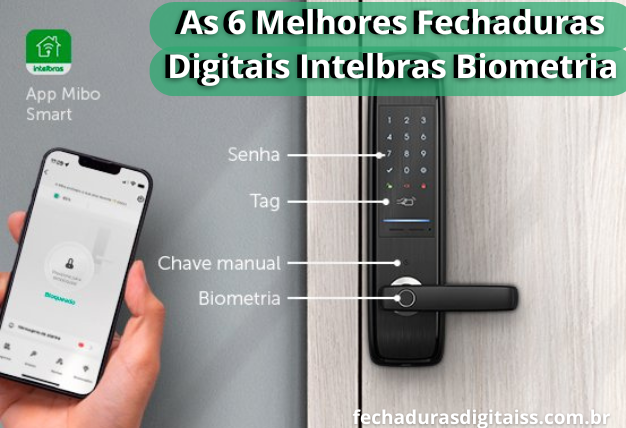 Fechaduras Intelbras com Biometria