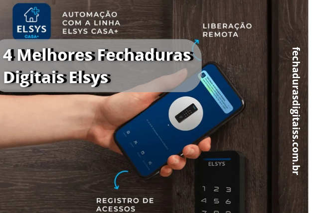 Melhores Fechaduras Digitais Elsys