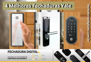 melhores fechaduras digitais Yale