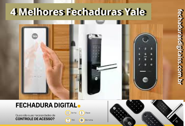 melhores fechaduras digitais Yale